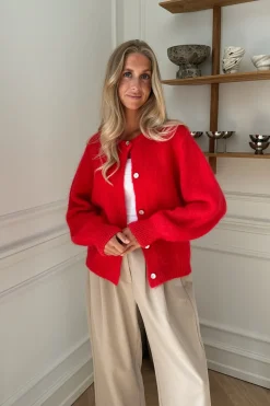 Sale BYIC Idaic Cardigan red Red