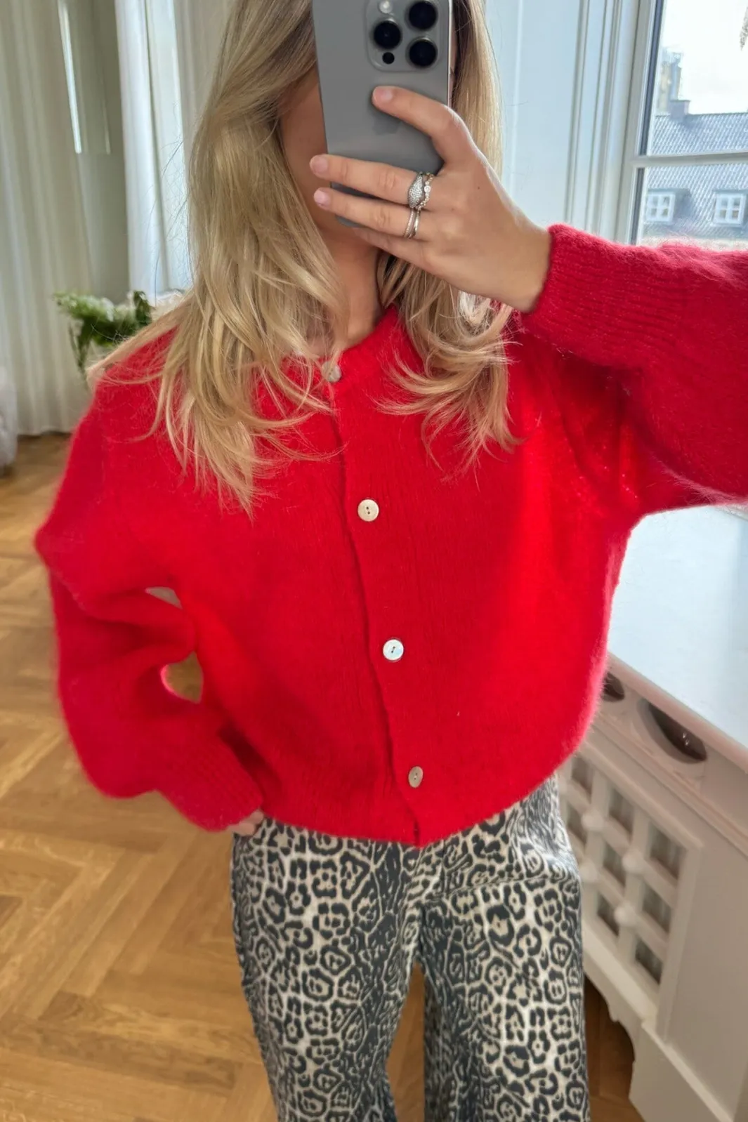 Sale BYIC Idaic Cardigan red Red
