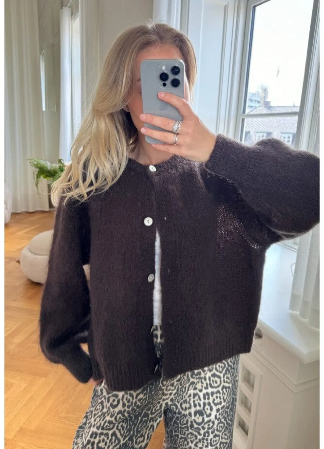 Online BYIC Idaic Cardigan dbrown Dark Brown