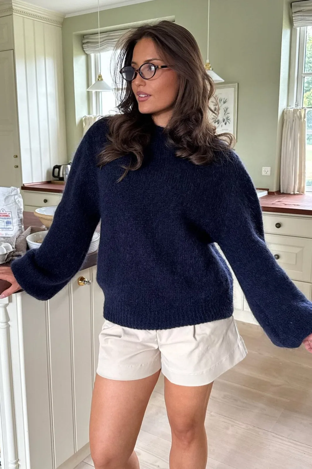 New BYIC Idaic Pullover 5267 Navy