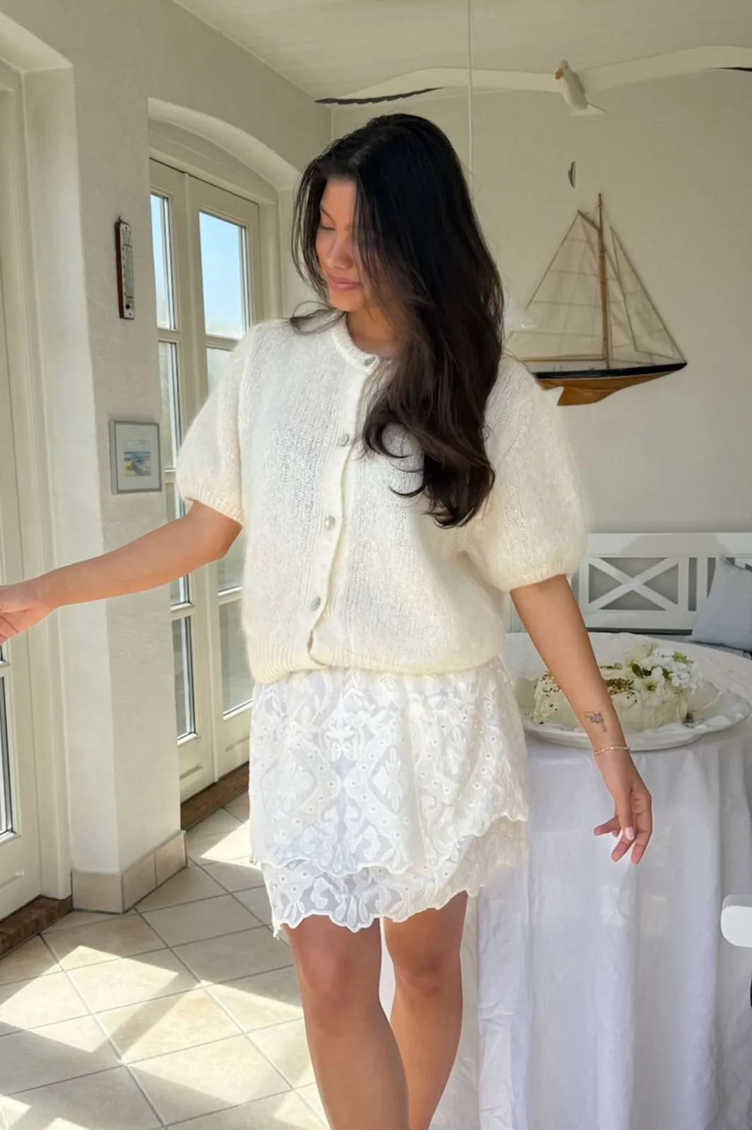 Hot BYIC Idaic Ss Cardigan 5265 White