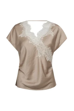 Sale Co´Couture Iduncc Lace Ss Blouse 45167 320