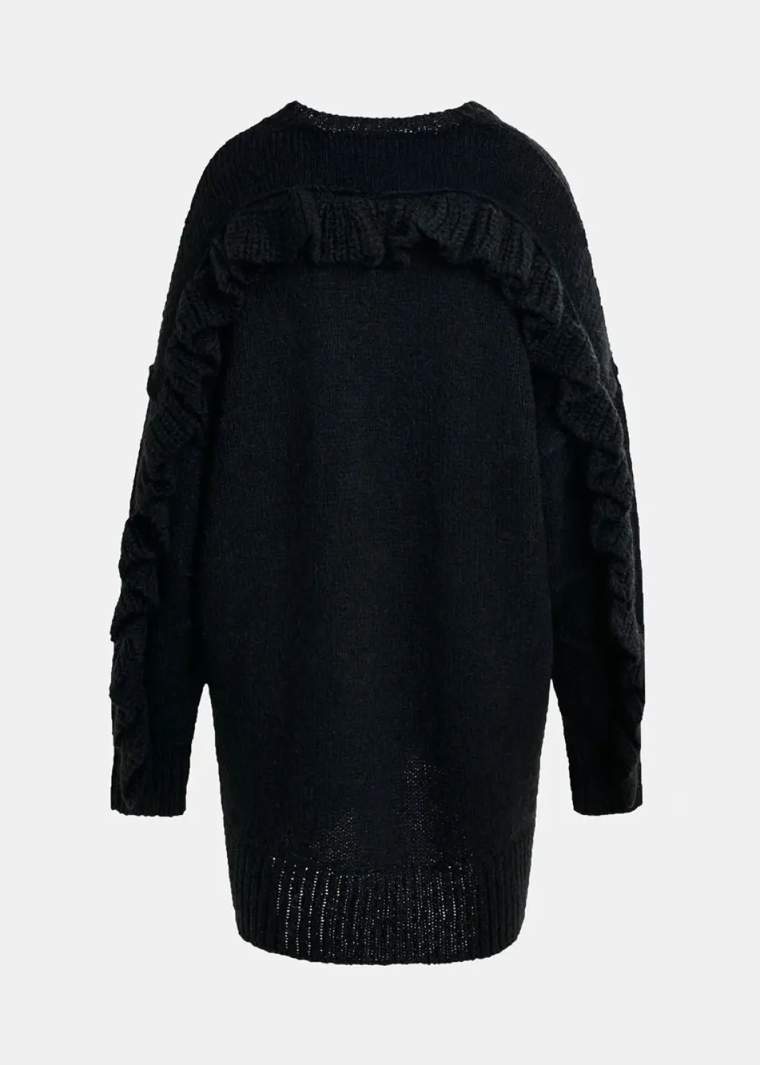 Discount Essentiel Antwerp Ifly Pullover With Rufflesifly Black
