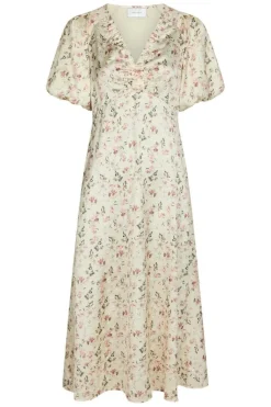 Neo Noir Illana Flower Print Dress 165121 122