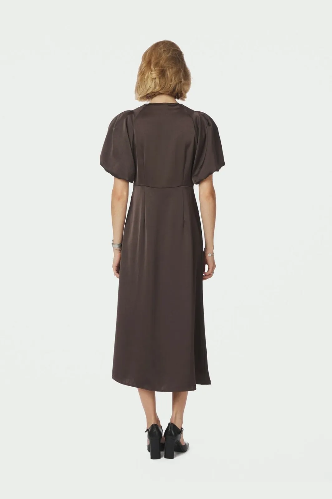 Discount Neo Noir Illana Heavy Sateen Dress 162521 676