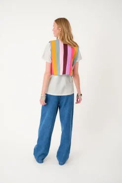 Discount Lollys Laundry Ilsall Vest25453-1036 70 Multi