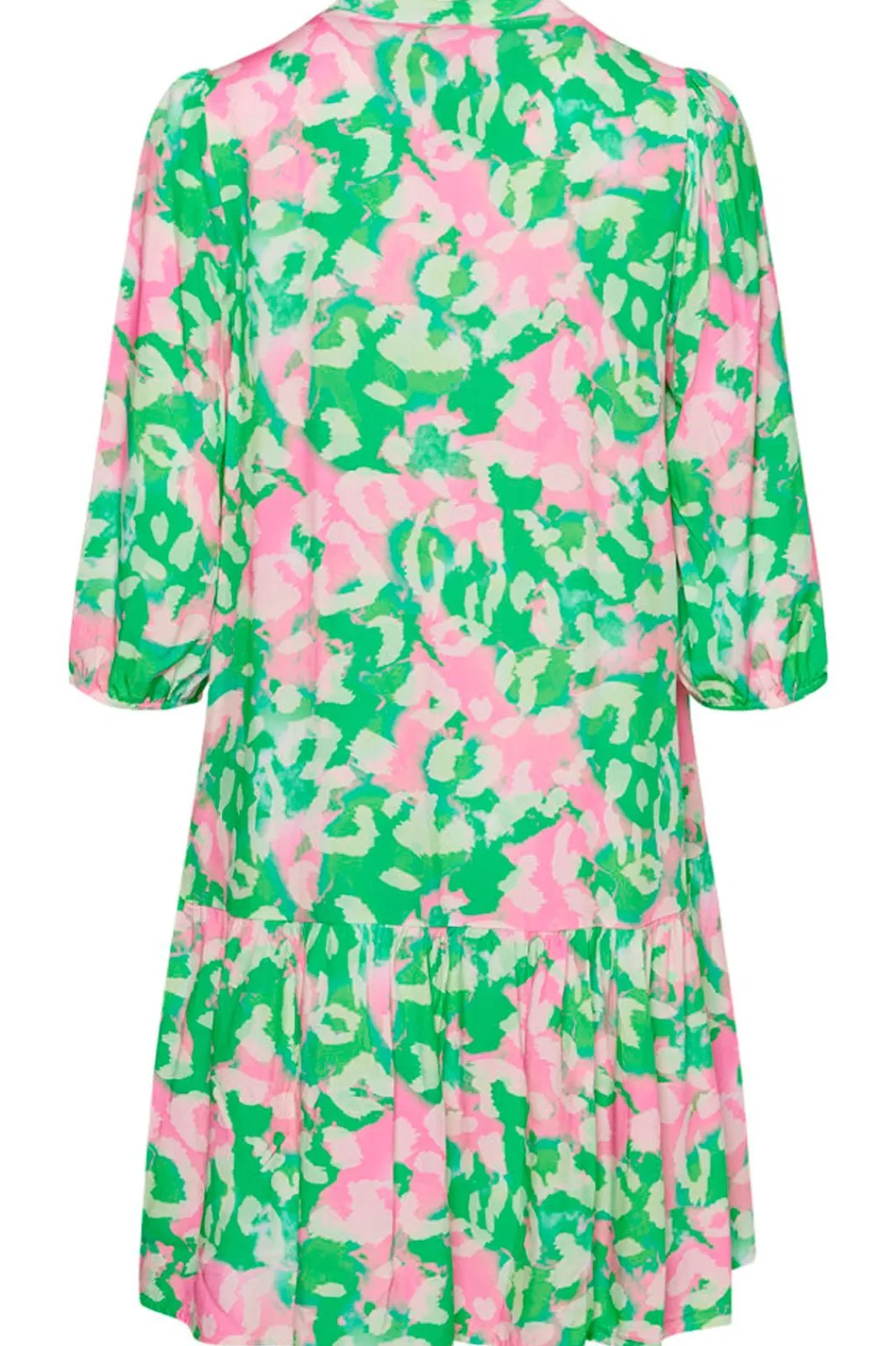 New Noella Imogene Sh. Dress Green/Pink