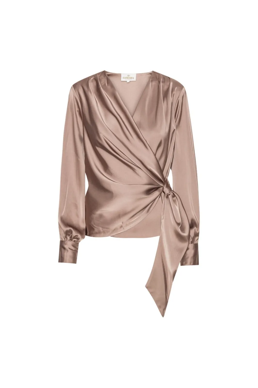 New Karmamia Ines Blouse Semi Rich Tan