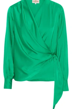 Hot Karmamia Ines Blouse Emerald