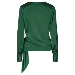 Hot Karmamia Ines Blouse Hunter Green