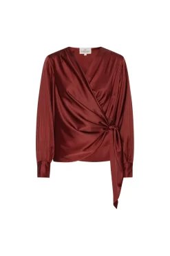New Karmamia Ines Blouse 2316 Bordeaux