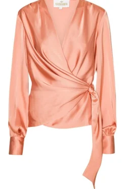 Online Karmamia Ines Blouse 2090 Semi Rich Peach