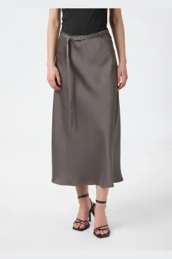 Hot Neo Noir Innell Heavy Sateen Skirt 165932 189