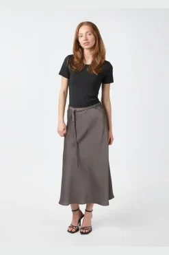 Hot Neo Noir Innell Heavy Sateen Skirt 165932 189
