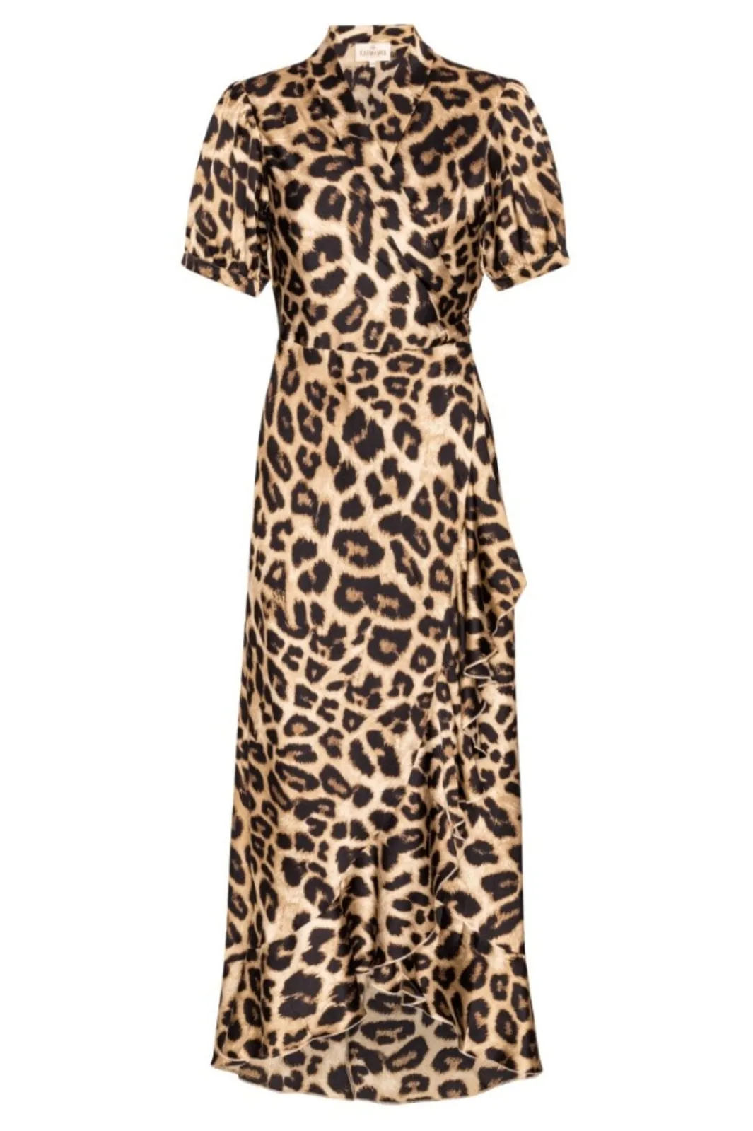 Sale Karmamia Iris Dress 1921 Hammered Leopard