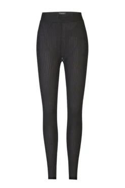 Hot Liberte Isa Leggings 21347 Black Wavy Lines