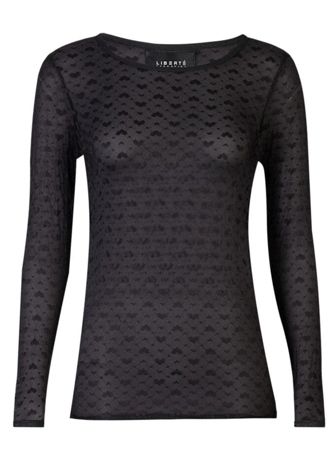 Best Liberte Isa Ls Lace Blouse 21345 Black Small Big Hearts