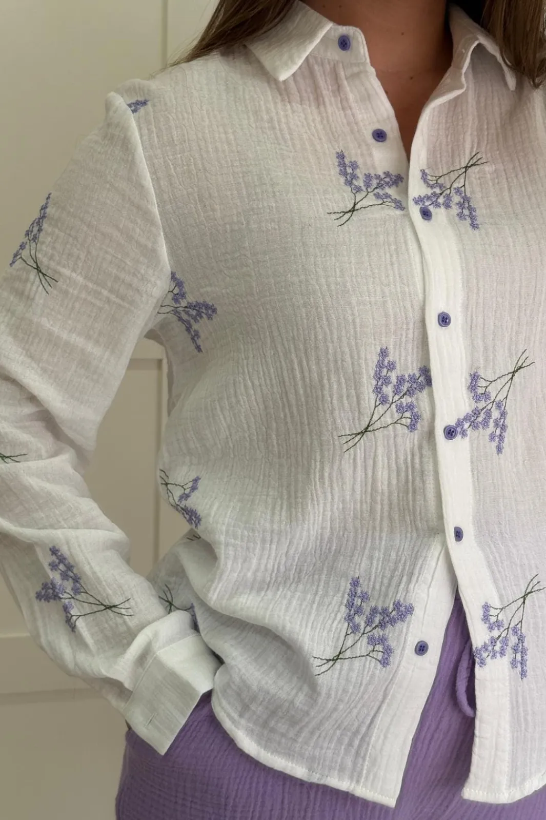 Discount A-bee Isla Skjorte White