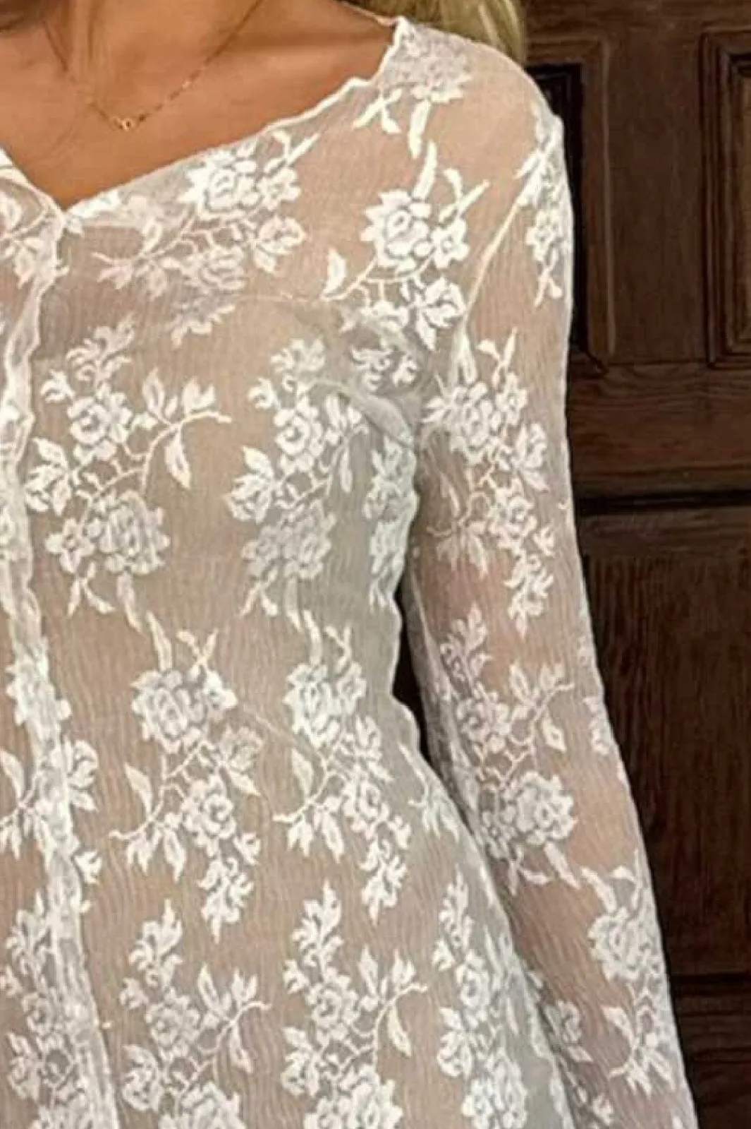 New BYIC Ivyic Dress 2617 White Lace