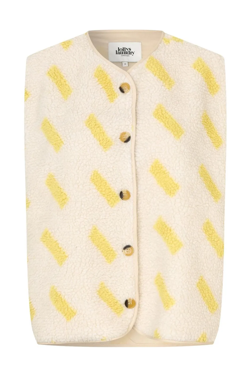 Hot Lollys Laundry Jacell Vest Sl26141-1001 93 Light Yellow