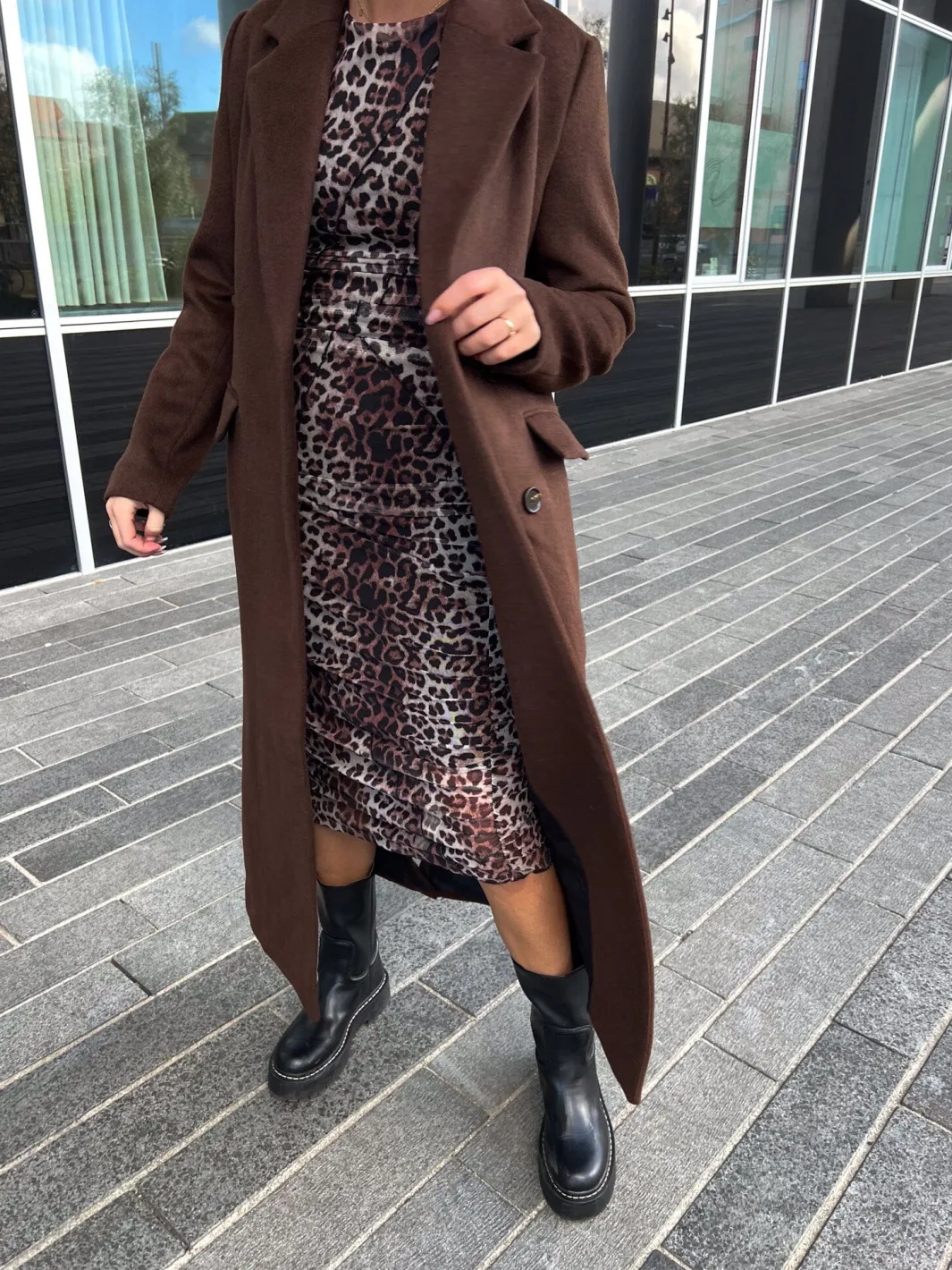 New Noella Jaci Coat 674 Chocolate