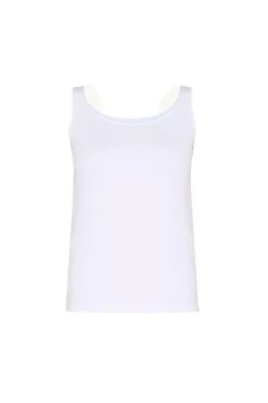 Outlet Wolford Jamaika Top Sleeveless55045 1001 White