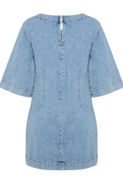 Online Moves By Minimum Jamilla Dress 3731 1001 Light Blue