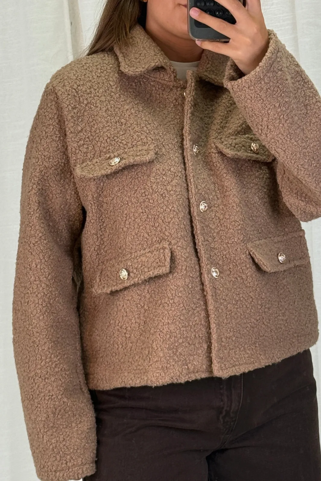 Hot A-bee Jasmin Jacket Camel