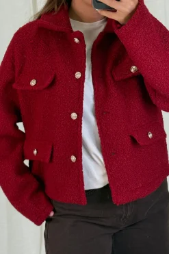 Best A-bee Jasmin Jacket Burgundy