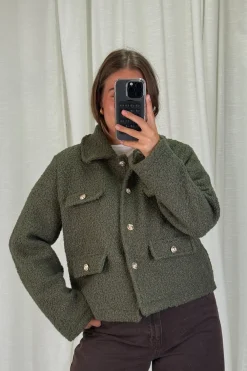 Discount A-bee Jasmin Jacket Khaki
