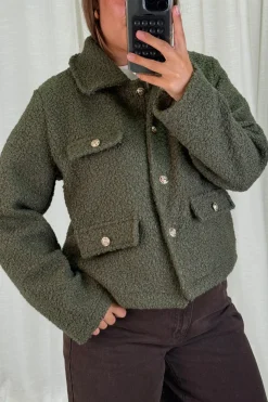 Discount A-bee Jasmin Jacket Khaki
