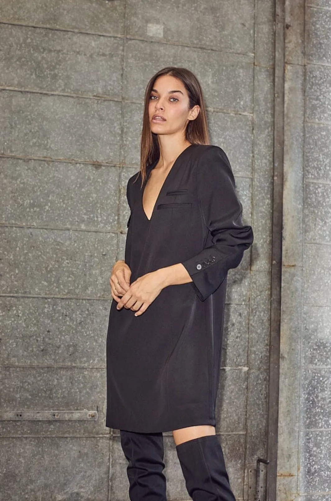 Hot Haute L'Amitié Jazzy Dress HL10250 Black