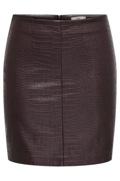 Clearance JDY alexa Croco Skirt 4887532 Fudge