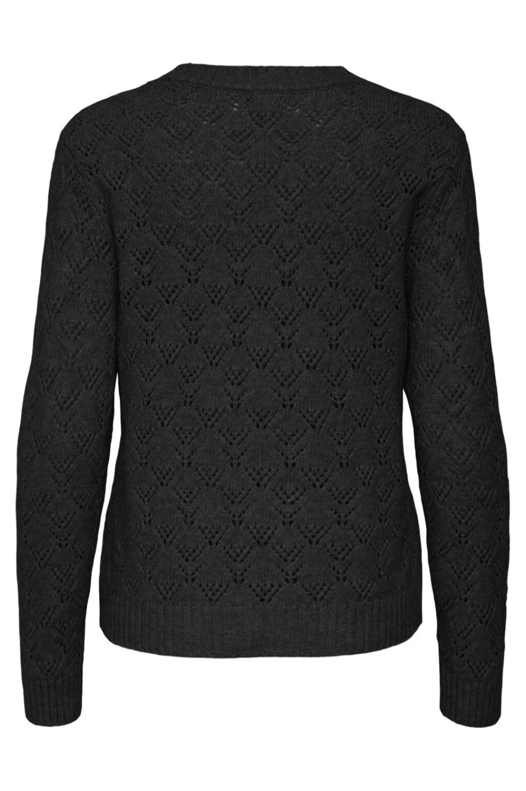 JDY amanda Life L/S O-Neck Pullover Knt 4907203 Black