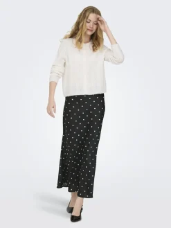 Best JDY april Life L/S O-Neck Cardigan Knt 4989001 Bright White Melange