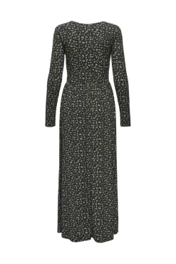 Best JDY bowie Life L/S Dress 4903898 Black Ditzy Flower
