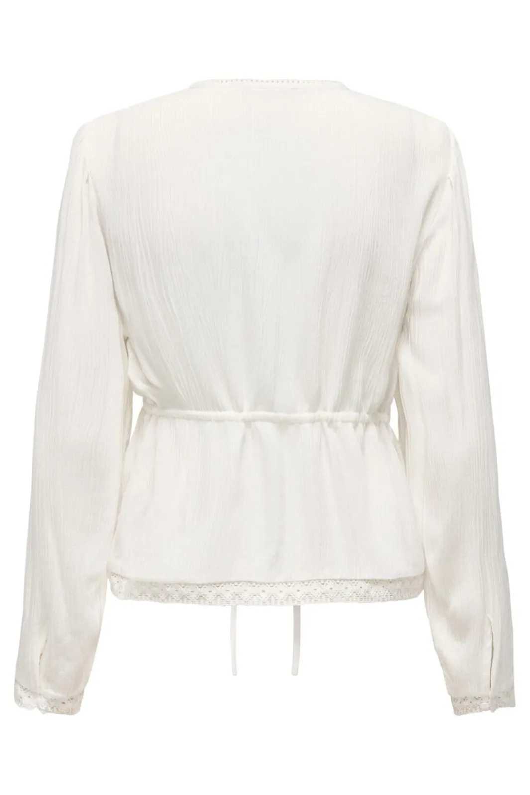 Sale JDY camille L/S Embroidery Top 4991449 Cloud Dancer