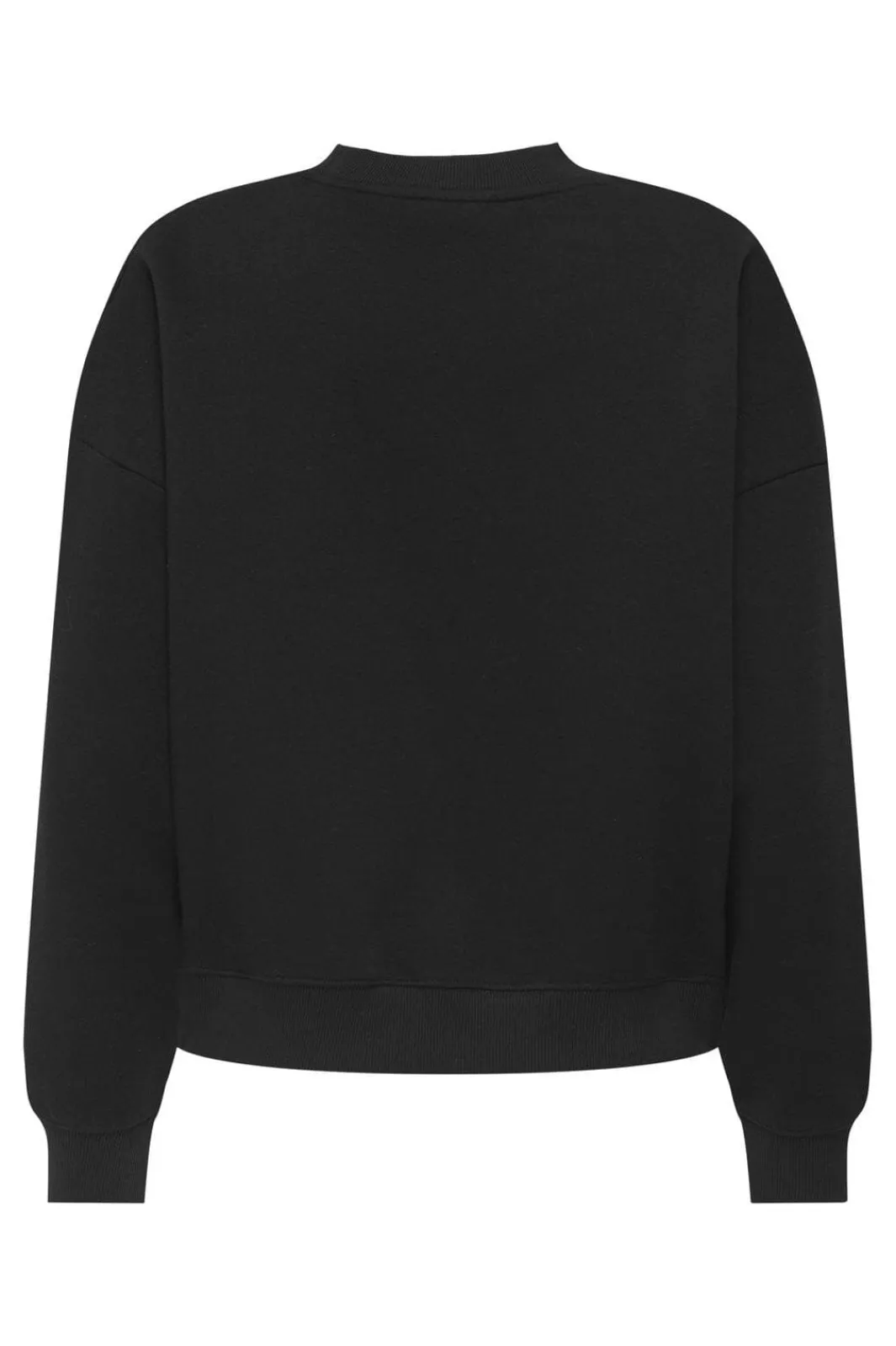 JDY canoa L/S Emb Sweat 4841422 Black Emb White Flower