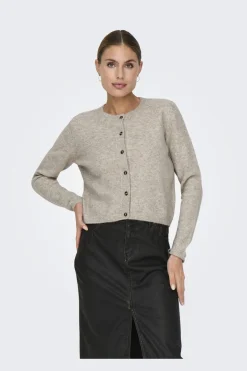 Best JDY chloe Life L/S Cardigan Knt 4571127 Turtledove Melange