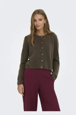 Outlet JDY chloe Life L/S Cardigan Knt 4838281 Slate Black Melange