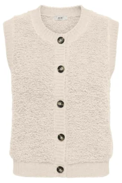 Outlet JDY eira Life S/L On Button Vest Knt 4931979 Birch