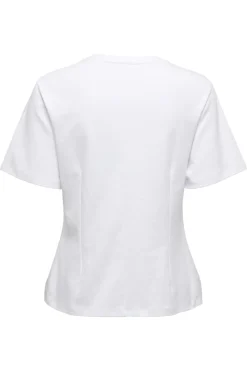 Clearance JDY eva S/S Top 4976012 White