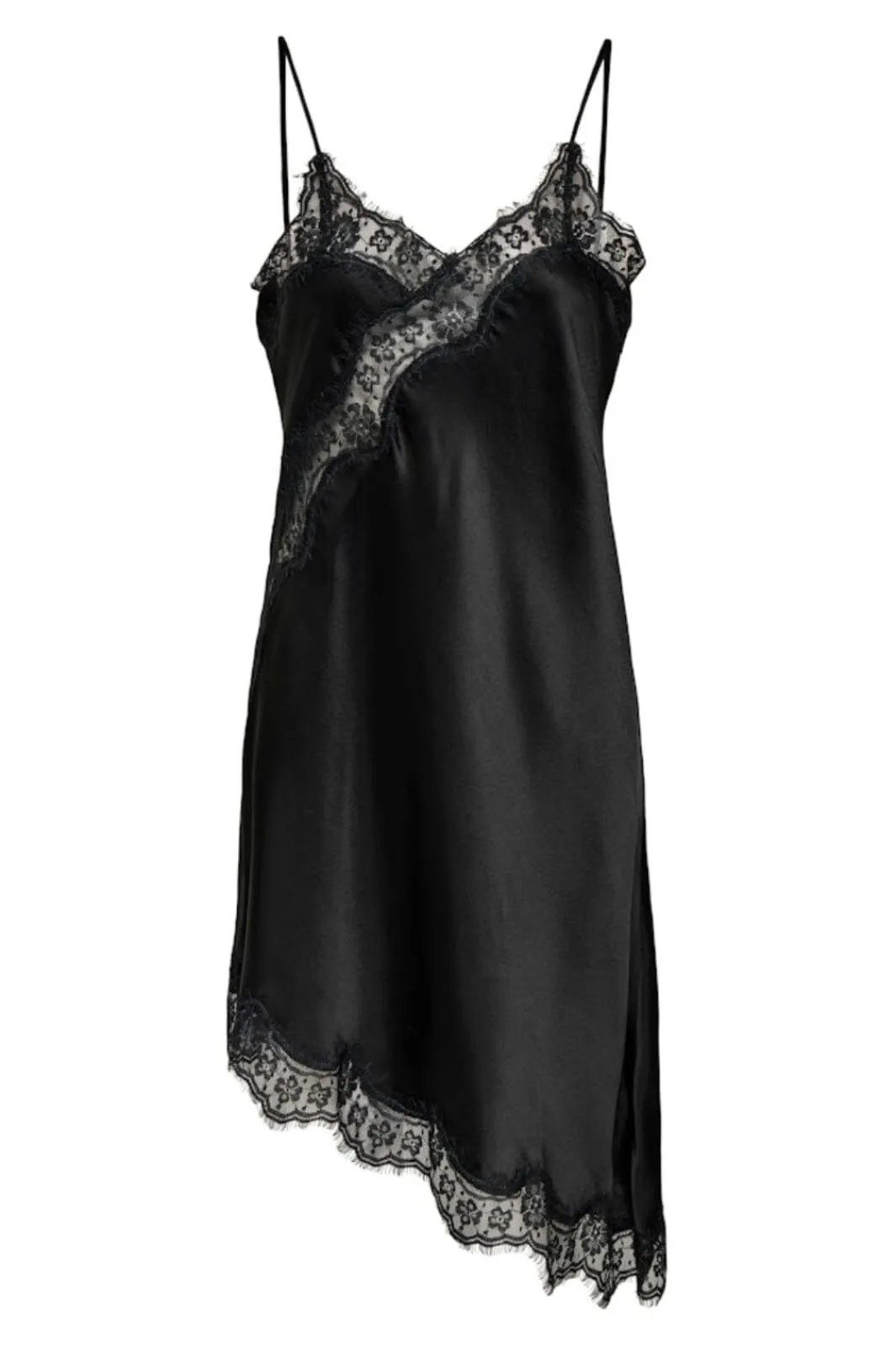 Clearance JDY fifi S/L Asym Lace Dress 5070991 Black