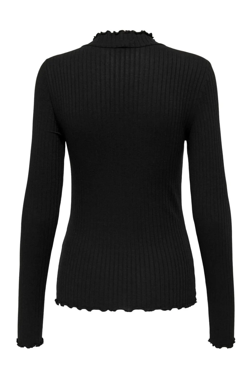 Discount JDY fransiska Life L/S Hi-Nck Top Jr 3600771 Black