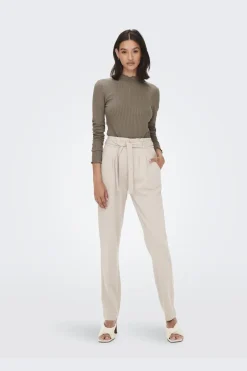 New JDY fransiska Life L/S Hi-Nck Top Jr 4048249 Walnut