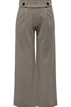 Online JDY geggo New Long Pant 3722977 Driftwood Black Buttons