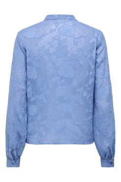 JDY grace L/S V-Neck Shirt 4846228 Ebb And Flow