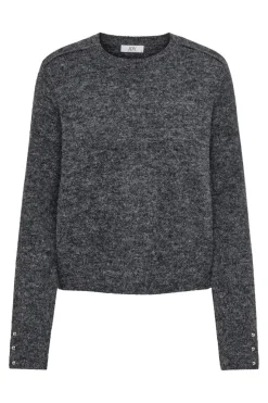 Online JDY honey Life L/S O-Neck Pullover Knt 4890689 Dark Grey Melange