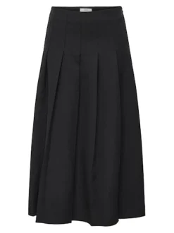 Discount JDY jean Midi Pleat Skirt Tlr 4943495 Black