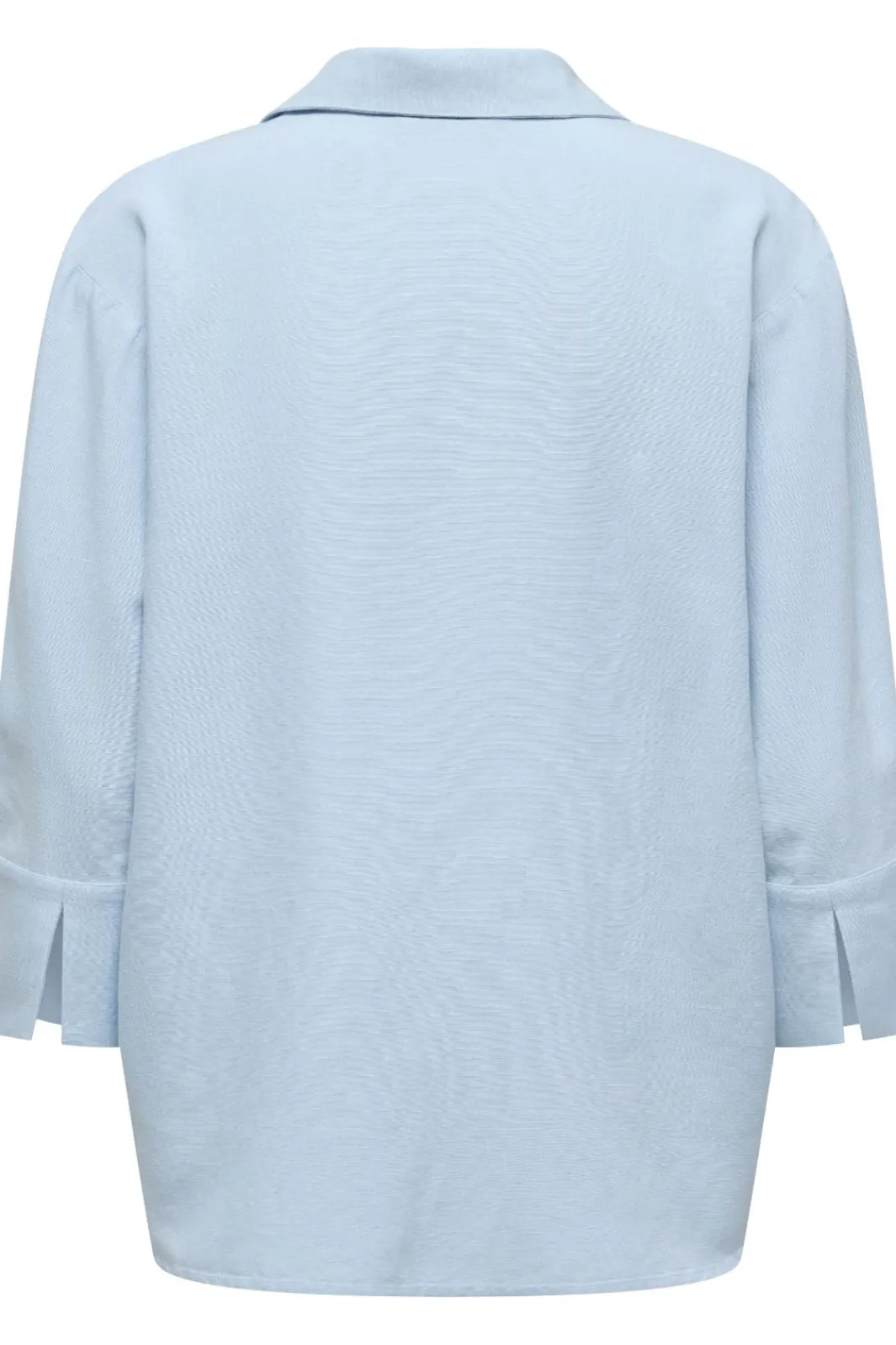 Outlet JDY lucia 3/4 Linen Shirt 4941426 Cashmere Blue